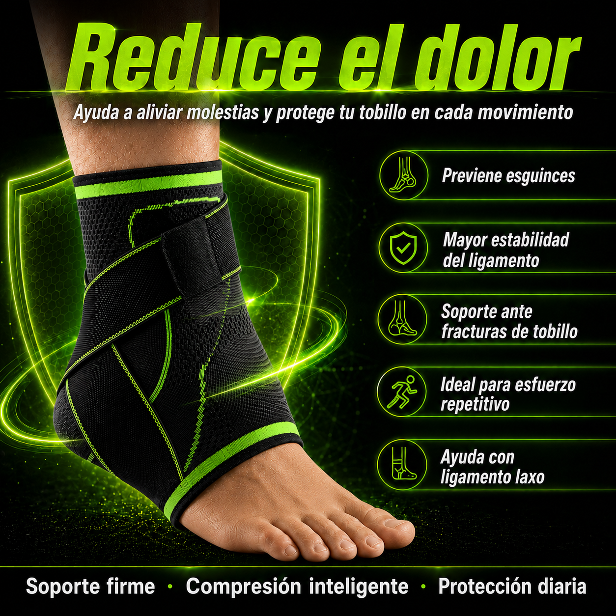 Tobillera de compresión X2 + Envio GRATIS!